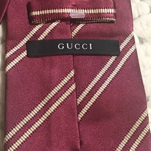 Gucci | Accessories | Gucci Silk Guccissima Tie Gg Mens New Purple Gold ...